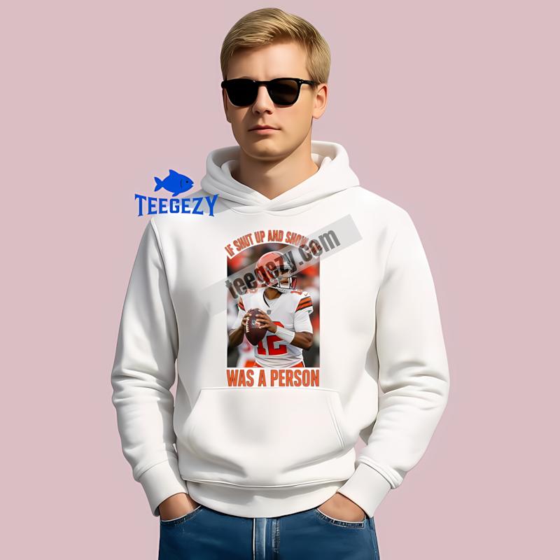 Shedeur Sanders Cleveland Browns Football Quote Graphic Hoodie Shedeur Sanders Cleveland Browns Football Quote Graphic Hoodie