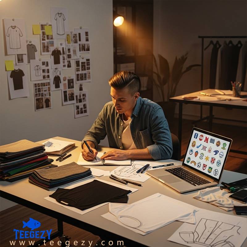 Teegezy Fan Apparel Origins Creative Design Process teegezy fan apparel origins creative design process