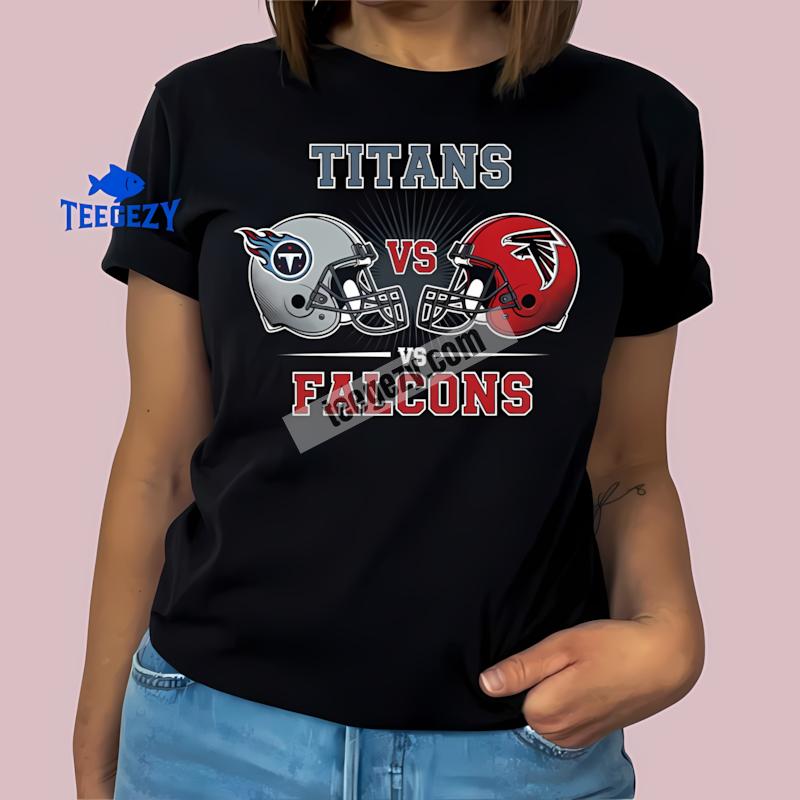 Titans Vs Falcons Graphic Game Day Shirt