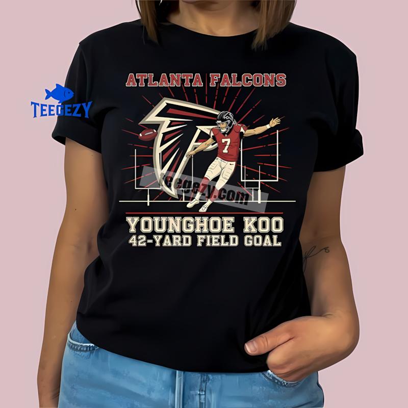 Younghoe Koo Atlanta Falcons Retro Shirt