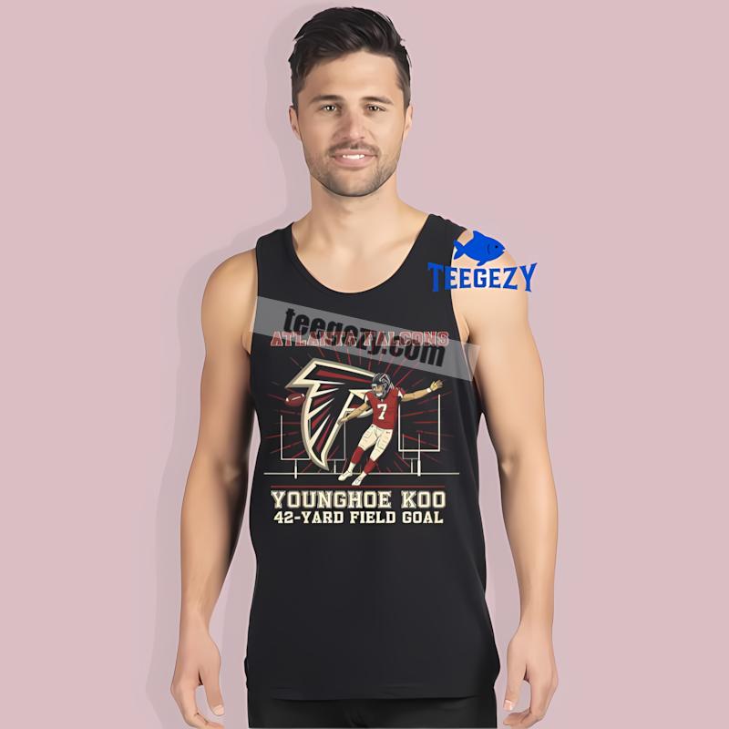 Younghoe Koo Atlanta Falcons Retro Tanktop Younghoe Koo Atlanta Falcons Retro Tanktop