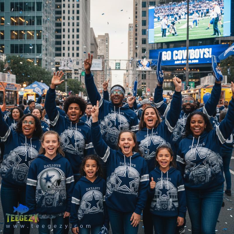 Cowboys 3D Hoodie Fan Craze Cowboys 3D Hoodie Fan Craze