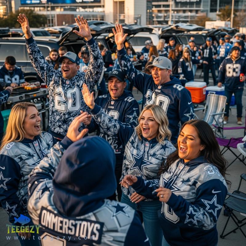 Dallas Cowboys Fans Wearing 3D Hoodies Dallas Cowboys Fans Wearing 3D Hoodies