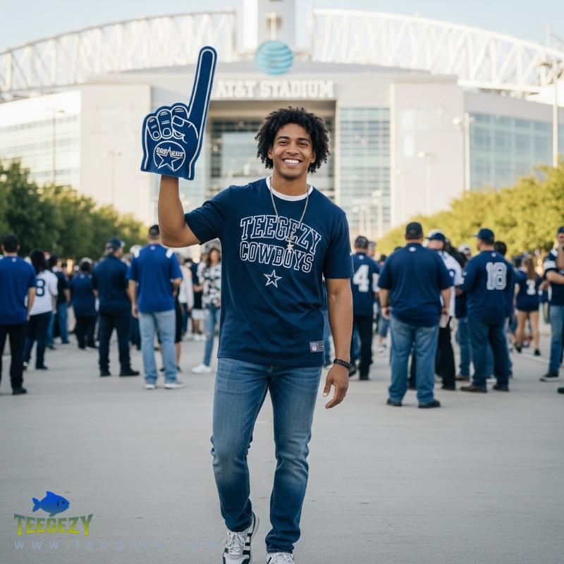 How to Style Your Dallas Cowboys T-Shirt for Game Day, According to Teegezy