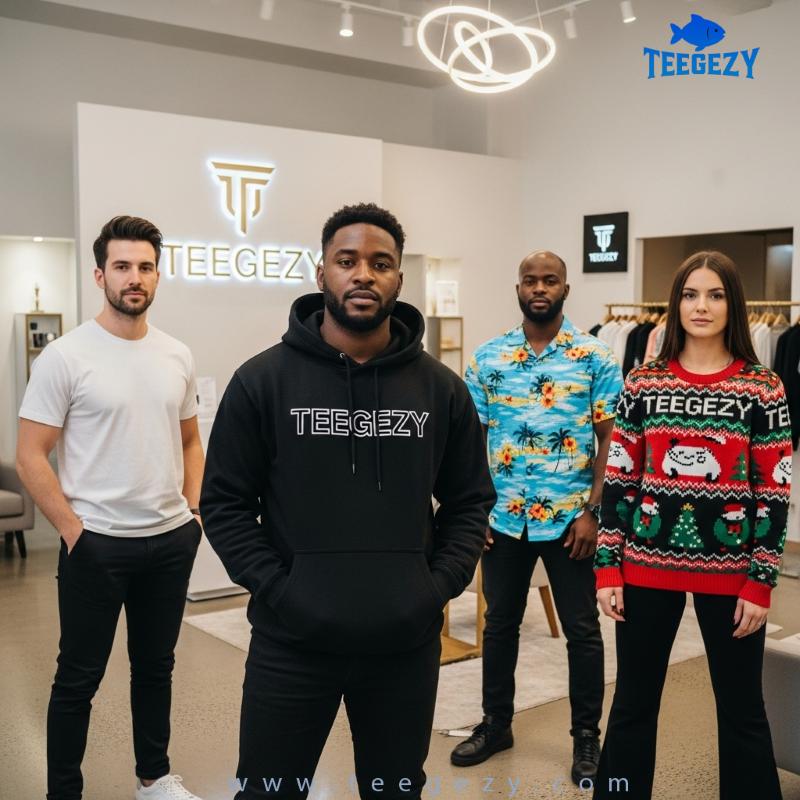 Teegezy Store Tour From Classic Tees to Statement Ugly Sweaters