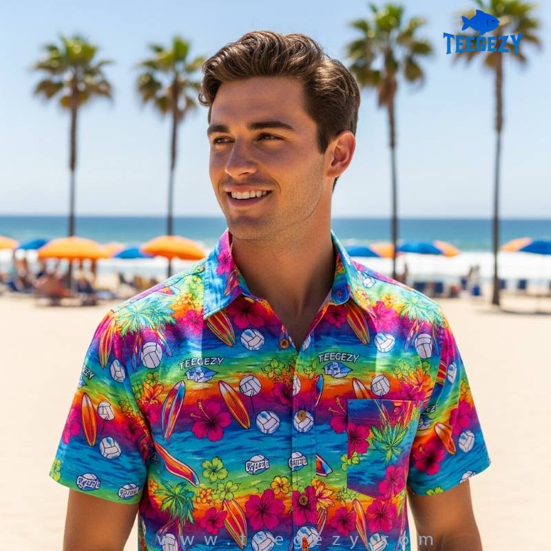 Teegezy Sublimated Hawaiian Shirt in Summer Style Teegezy Sublimated Hawaiian Shirt in Summer Style