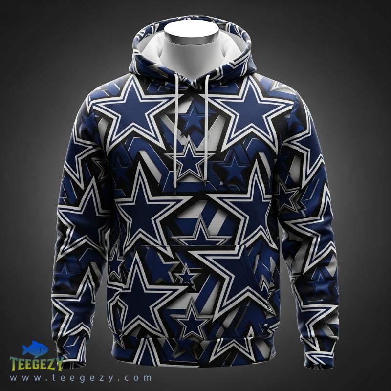 Unique Features Of Teegezy Dallas Cowboys 3D Hoodie Unique Features Of Teegezy Dallas Cowboys 3D Hoodie