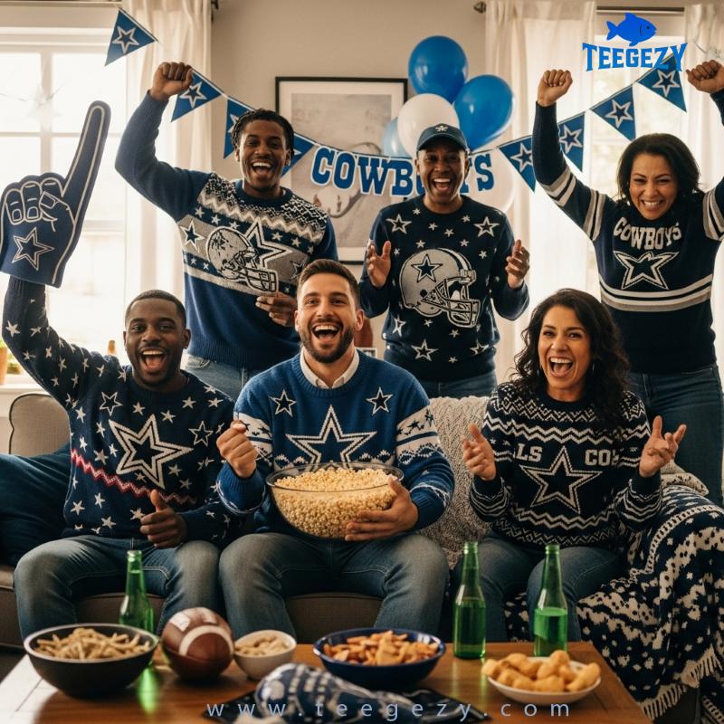 Why Every Fan Should Own a Dallas Cowboys Ugly Sweater Teegezy Explains