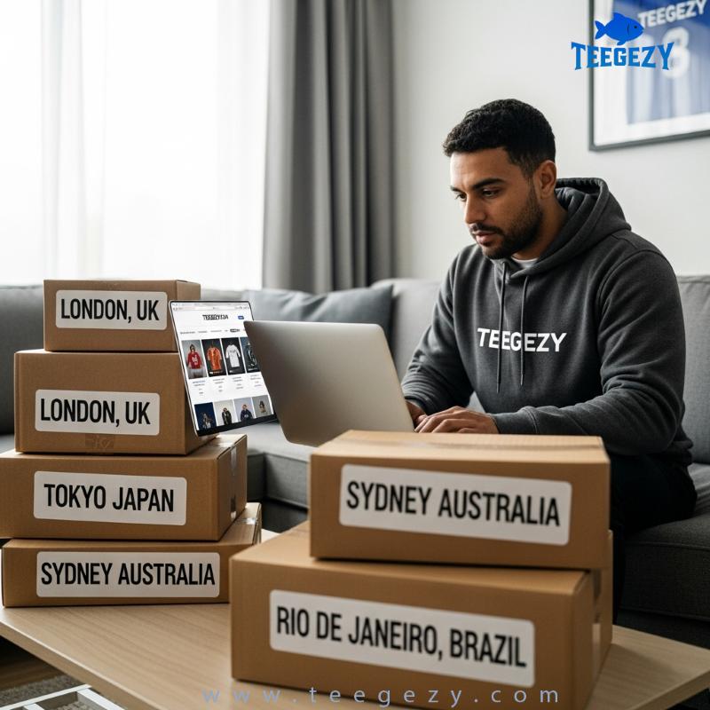 Worldwide Delivery From Teegezy Apparel for Global Fans Worldwide Delivery From Teegezy Apparel for Global Fans