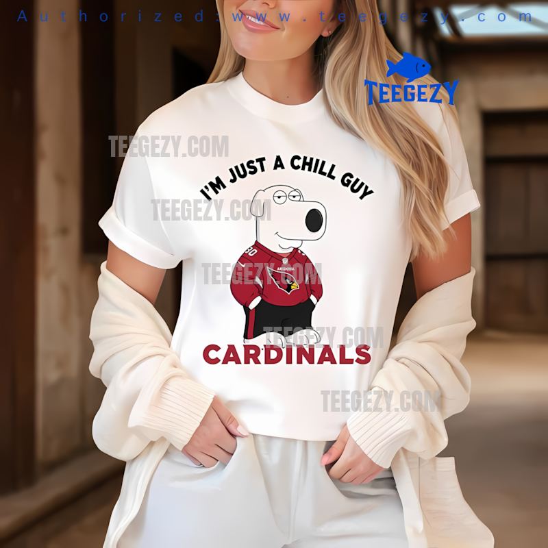 Arizona Cardinals Brian Griffin Chill Guy Casual Tee