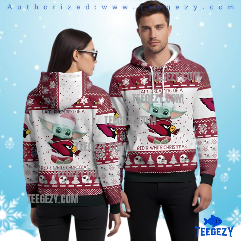 Arizona Cardinals The Red Sea 3D Ugly Hoodie Printed