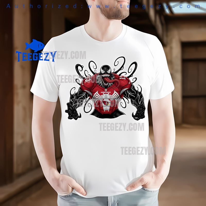 Arizona Cardinals Halloween Venom Spooky Costume Shirt