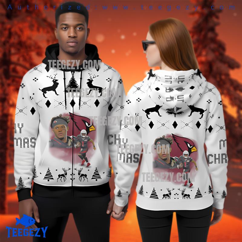 Arizona Cardinals Kyler Murray 3D Ugly Hoodie Women Arizona Cardinals Kyler Murray 3D Ugly Hoodie Women