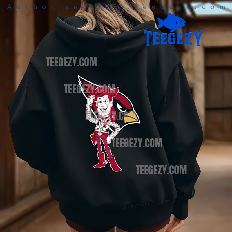 Arizona Cardinals Woody Toy Story Holiday Hoodie Arizona Cardinals Woody Toy Story Holiday Hoodie