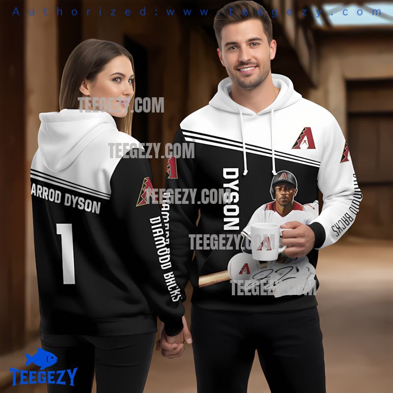 Arizona Diamondbacks Jarrod Dyson 3D Printed Hoodie Black