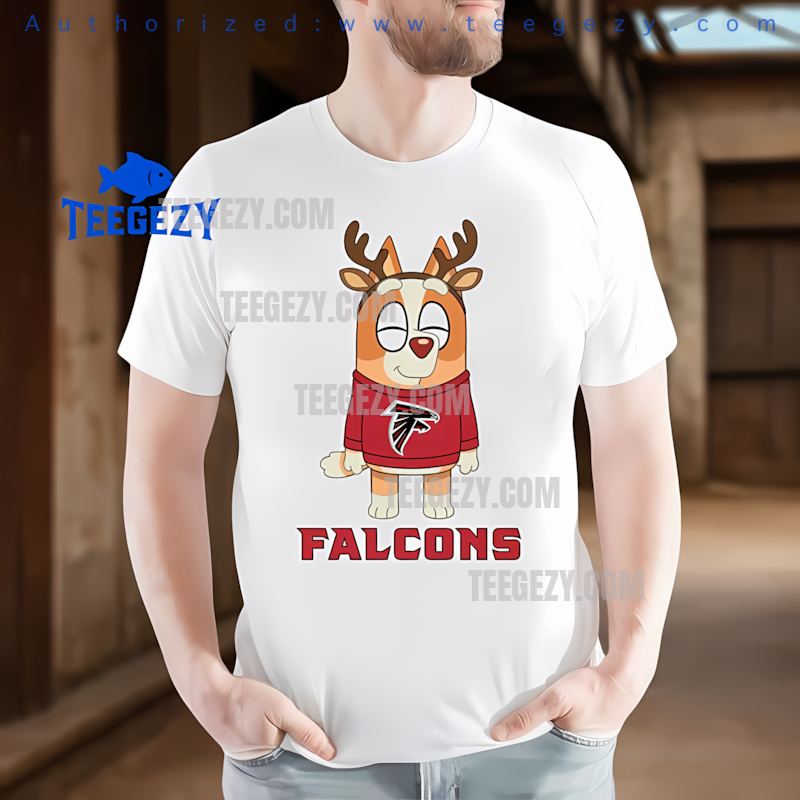 Atlanta Falcons Bingo Reindeer Festive Christmas Shirt