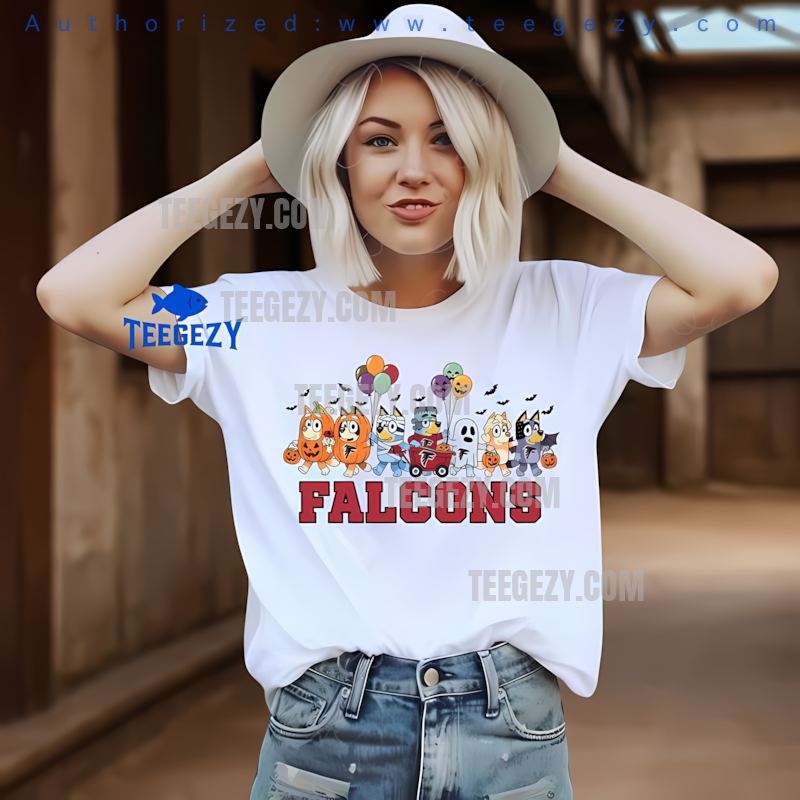 Atlanta Falcons Bluey Halloween Parade Costume Shirt