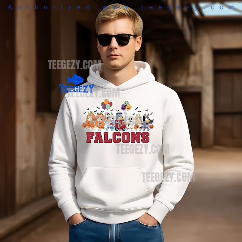 Atlanta Falcons Bluey Halloween Parade Costume Hoodie Atlanta Falcons Bluey Halloween Parade Costume Hoodie