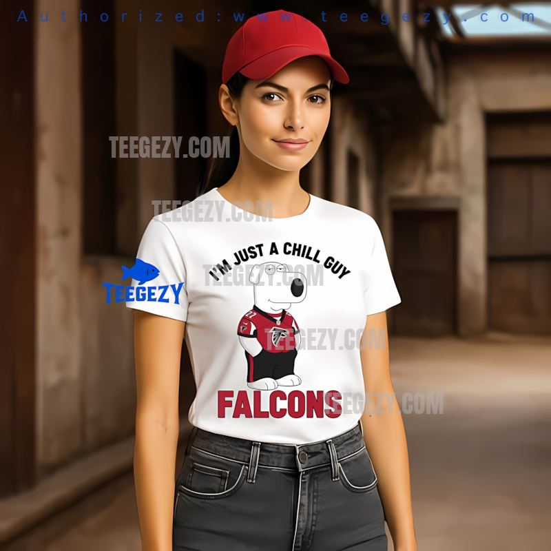 Atlanta Falcons Brian Griffin Chill Guy Casual Tee