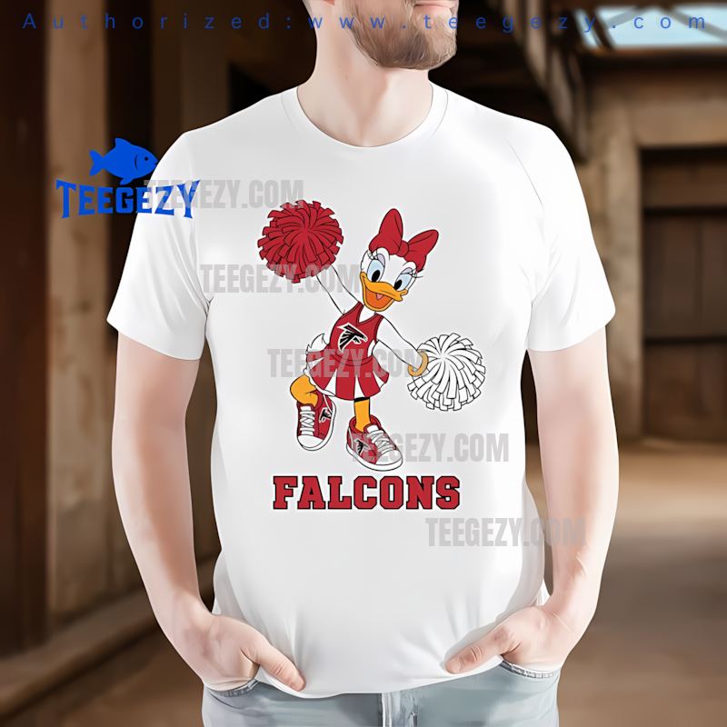 Atlanta Falcons Daisy Duck Cheerleader Holiday Shirt