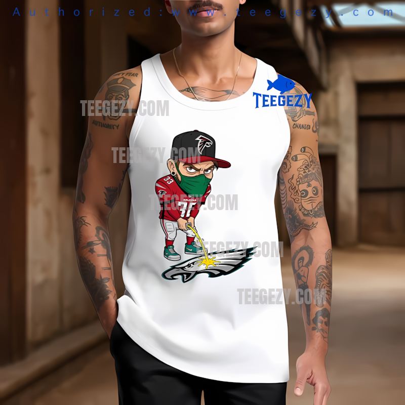 Atlanta Falcons Hannibal Lecter Eagles Rivalry Tanktop Atlanta Falcons Hannibal Lecter Eagles Rivalry Tanktop