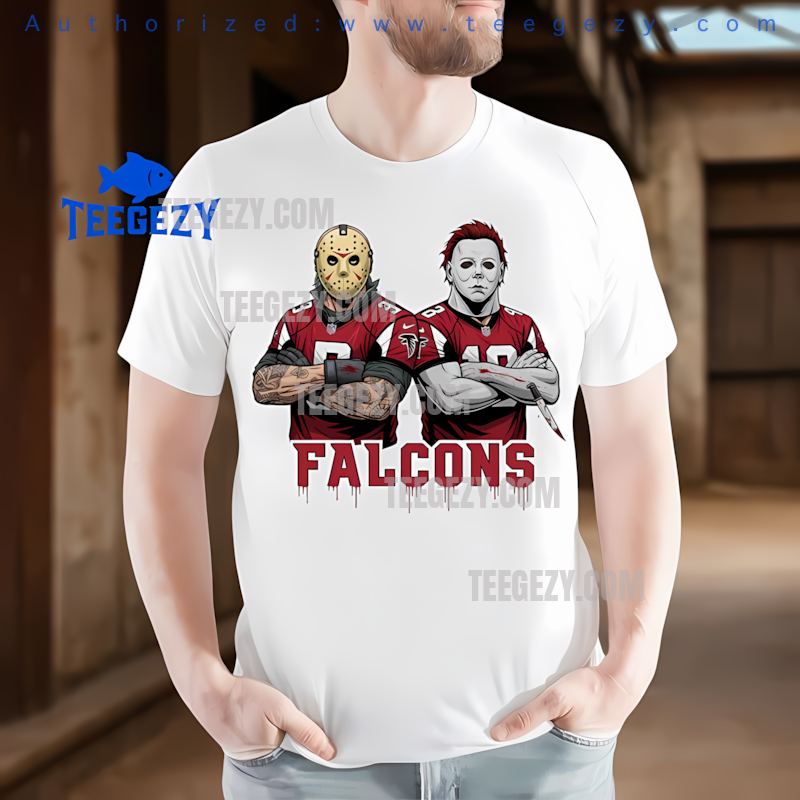 Atlanta Falcons Jason Voorhees Michael Myers Horror Shirt