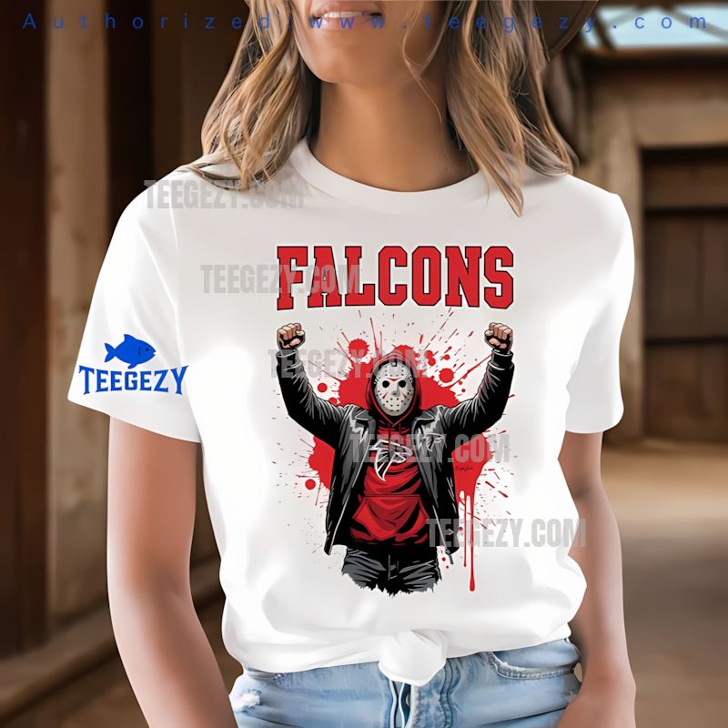 Atlanta Falcons Jason Voorhees Victory Halloween Tee