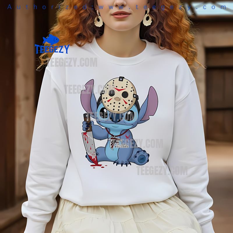 Atlanta Falcons Stitch Jason Halloween Costume Long Sleeve Atlanta Falcons Stitch Jason Halloween Costume Long Sleeve