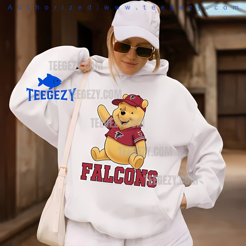 Atlanta Falcons Winnie The Pooh Football Team Spirit Hoodie Atlanta Falcons Winnie The Pooh Football Team Spirit Hoodie