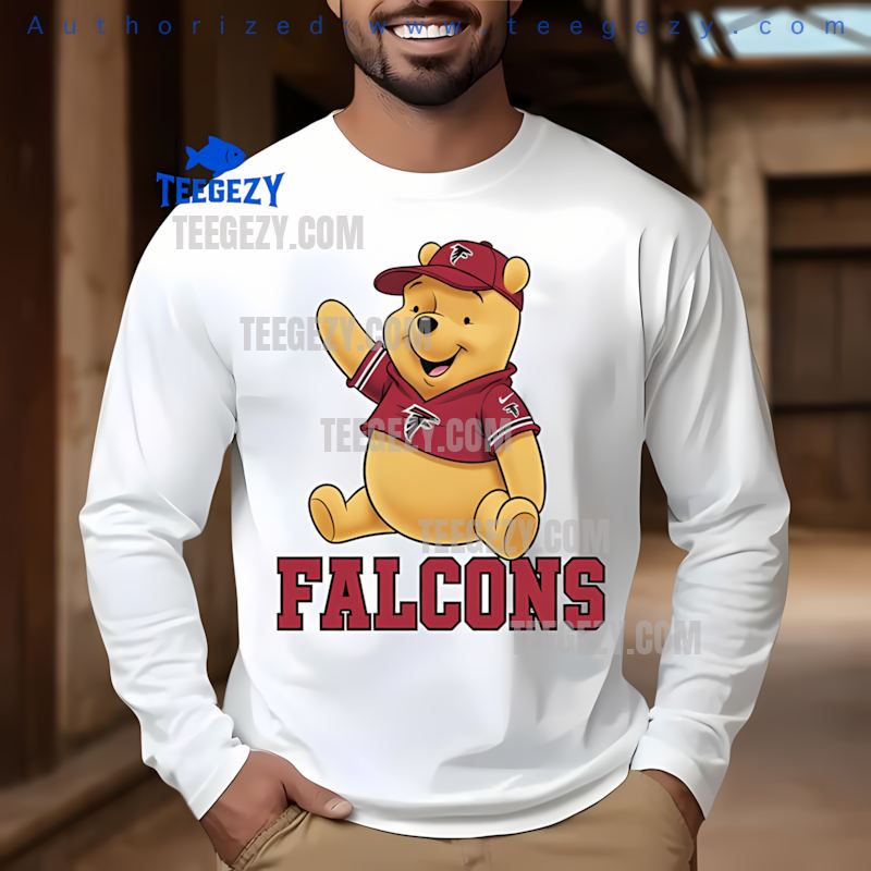 Atlanta Falcons Winnie The Pooh Football Team Spirit Long Sleeve Atlanta Falcons Winnie The Pooh Football Team Spirit Long Sleeve