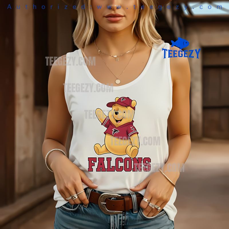 Atlanta Falcons Winnie The Pooh Football Team Spirit Tanktop Atlanta Falcons Winnie The Pooh Football Team Spirit Tanktop