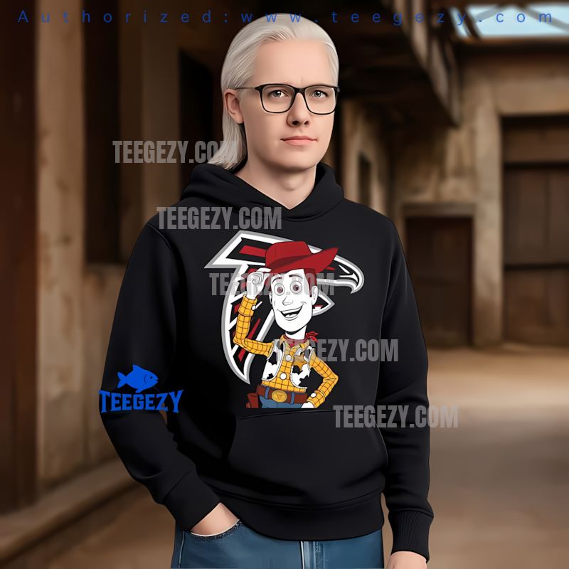 Atlanta Falcons Woody Toy Story Holiday Hoodie Atlanta Falcons Woody Toy Story Holiday Hoodie