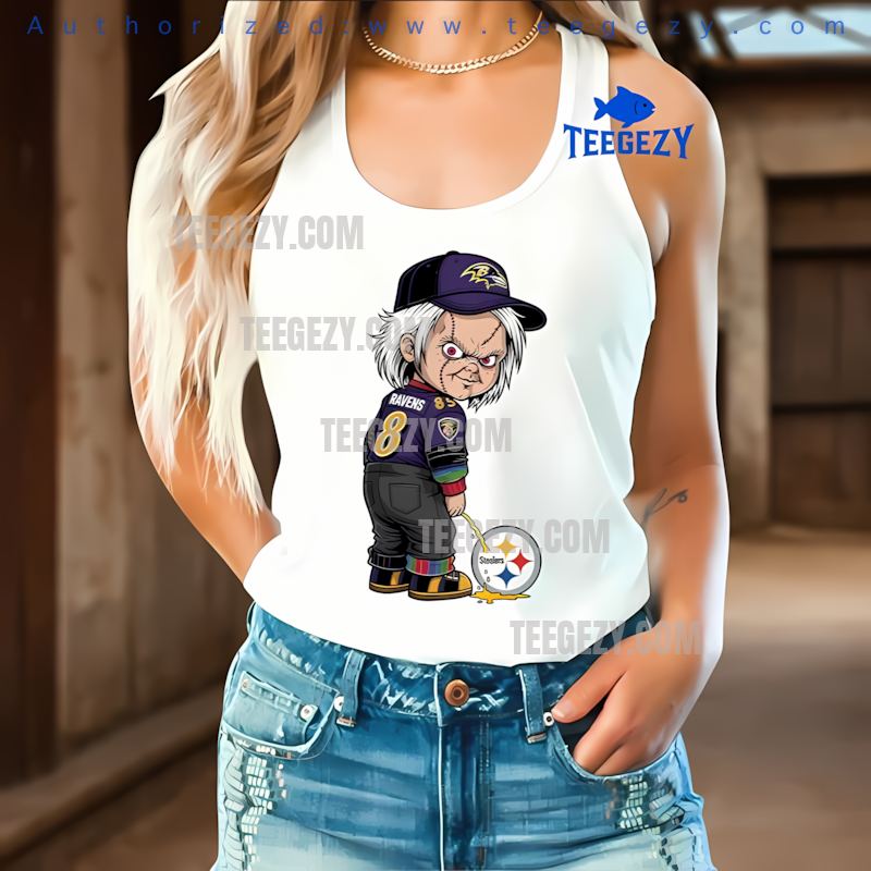 Baltimore Ravens Chucky STanktoplers Rivalry Spooky Shirt Baltimore Ravens Chucky STanktoplers Rivalry Spooky Shirt