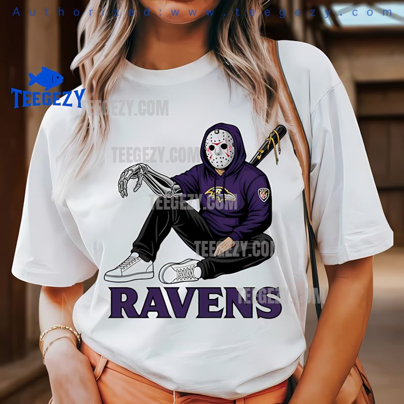 Baltimore Ravens Jason Voorhees Street Halloween Shirt