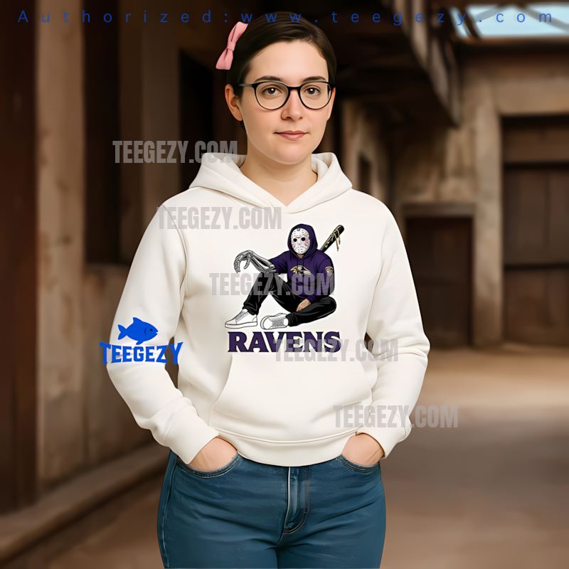 Baltimore Ravens Jason Voorhees Street Halloween Hoodie Baltimore Ravens Jason Voorhees Street Halloween Hoodie