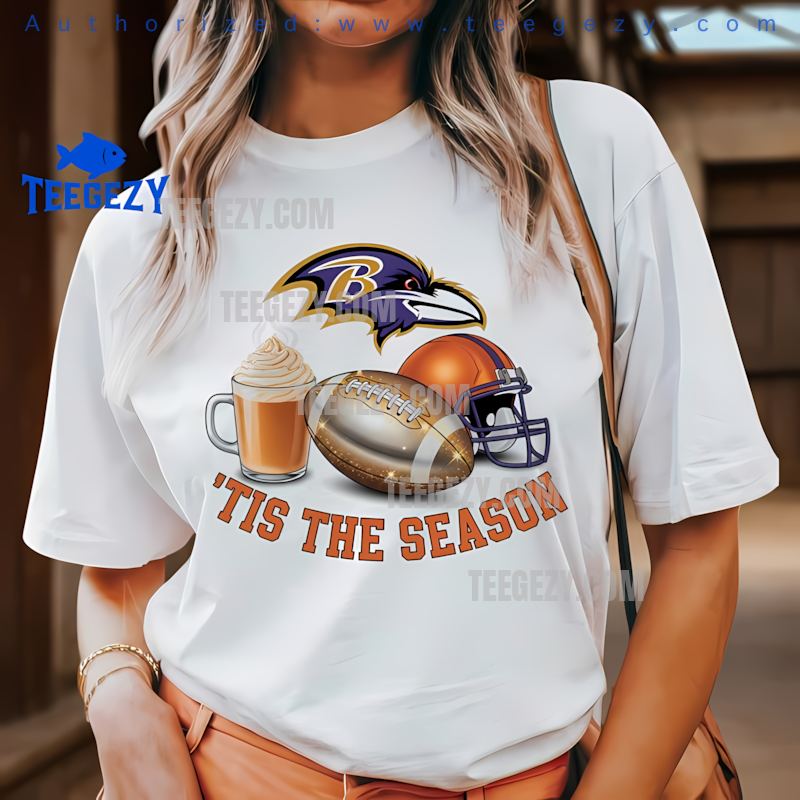 Baltimore Ravens Pumpkin Spice Fall Football Season Shirt
