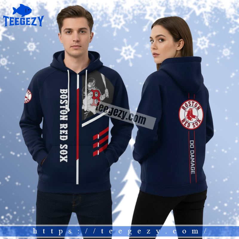 Boston Red Sox Do Damage Dark Navy 3D Hoodies For Sale Boston Red Sox Do Damage Dark Navy 3D Hoodies For Sale