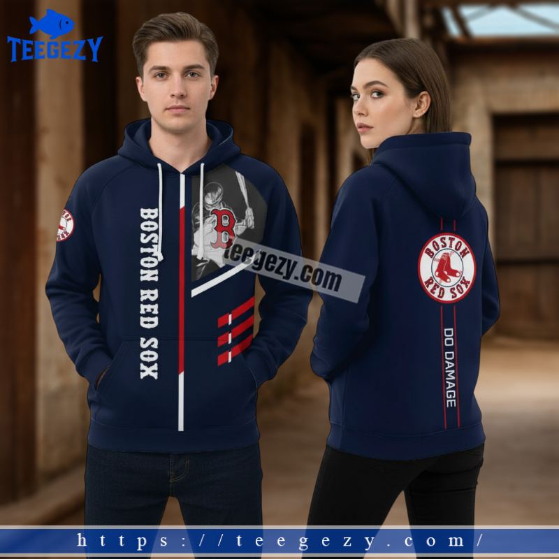 Boston Red Sox Do Damage Dark Navy 3D Hoodies For Sale Boston Red Sox Do Damage Dark Navy 3D Hoodies For Sale
