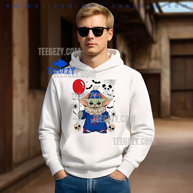 Buffalo Bills Baby Yoda Pennywise Halloween Costume Hoodie Buffalo Bills Baby Yoda Pennywise Halloween Costume Hoodie