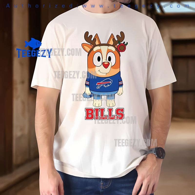 Buffalo Bills Bingo Reindeer Festive Christmas Shirt