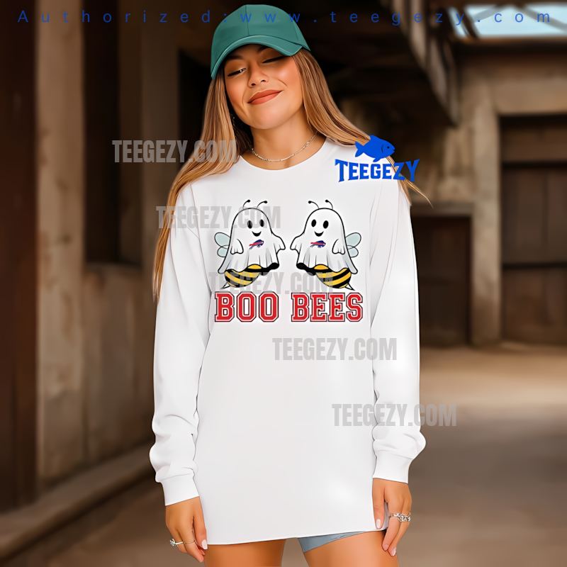 Buffalo Bills Boo Bees Halloween Funny Long Sleeve Buffalo Bills Boo Bees Halloween Funny Long Sleeve