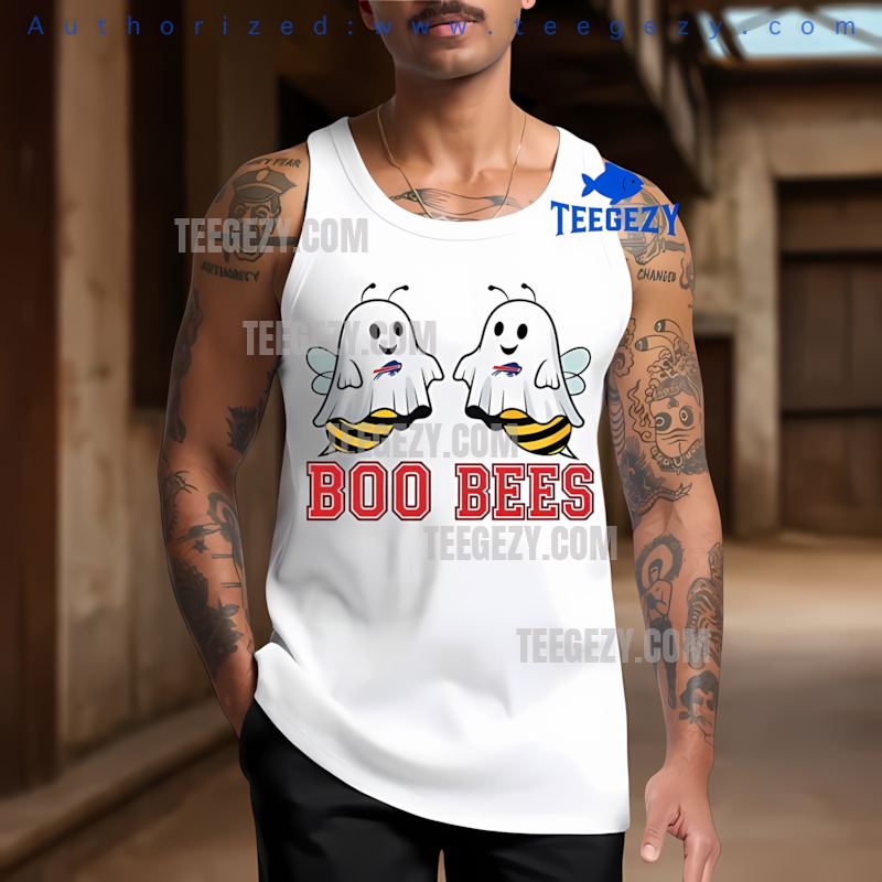 Buffalo Bills Boo Bees Halloween Funny Tanktop Buffalo Bills Boo Bees Halloween Funny Tanktop