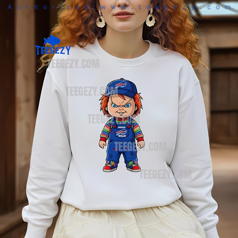 Buffalo Bills Chucky Killer Halloween Spooky Long Sleeve Buffalo Bills Chucky Killer Halloween Spooky Long Sleeve