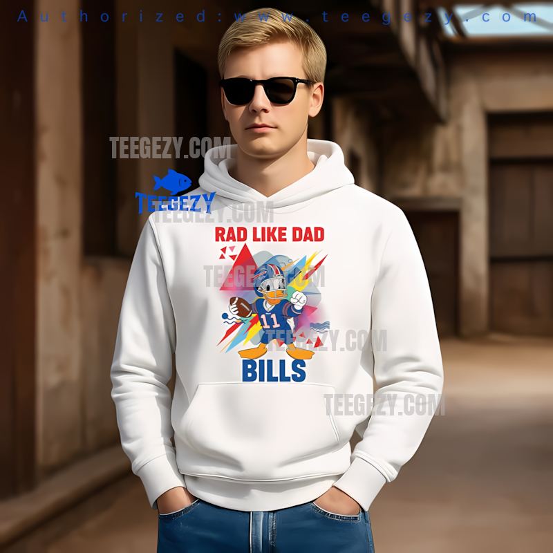Buffalo Bills Donald Duck Rad Like Dad Holiday Hoodie Buffalo Bills Donald Duck Rad Like Dad Holiday Hoodie
