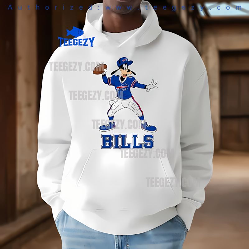Buffalo Bills Goofy Football Quarterback Fun Hoodie Buffalo Bills Goofy Football Quarterback Fun Hoodie