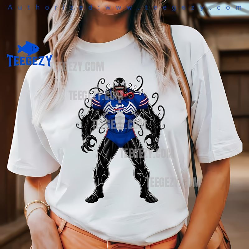 Buffalo Bills Halloween Venom Spooky Costume T-Shirt Buffalo Bills Halloween Venom Spooky Costume T-Shirt