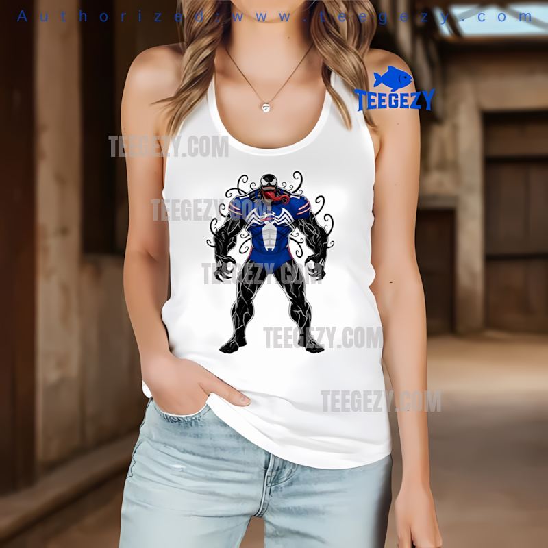 Buffalo Bills Halloween Venom Spooky Costume Tanktop Buffalo Bills Halloween Venom Spooky Costume Tanktop