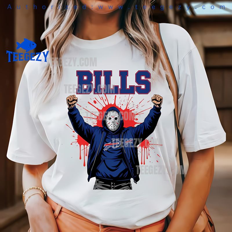 Buffalo Bills Jason Voorhees Victory Halloween T-Shirt Buffalo Bills Jason Voorhees Victory Halloween T-Shirt