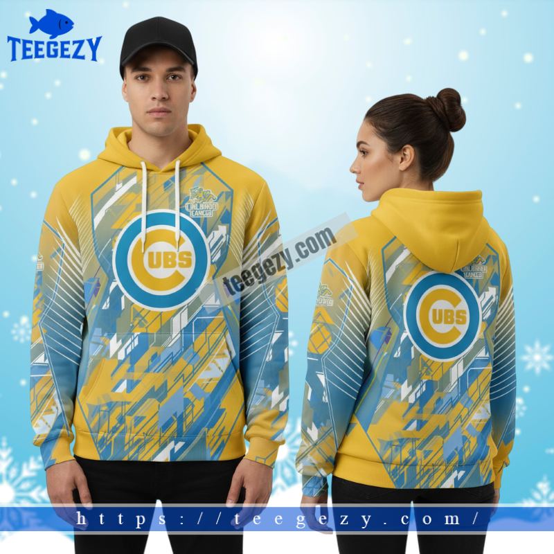 Chicago Cubs Mix Childhood Cancers Yellow 3D Print Hoodies Chicago Cubs Mix Childhood Cancers Yellow 3D Print Hoodies