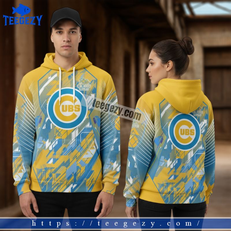Chicago Cubs Mix Childhood Cancers Yellow 3D Print Hoodies Chicago Cubs Mix Childhood Cancers Yellow 3D Print Hoodies